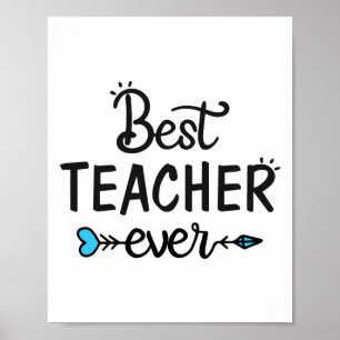 TEACHER - Bästa någonsin Poster