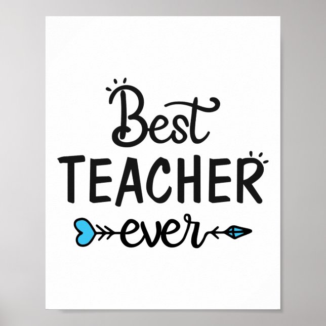 TEACHER - Bästa någonsin Poster (Framsidan)
