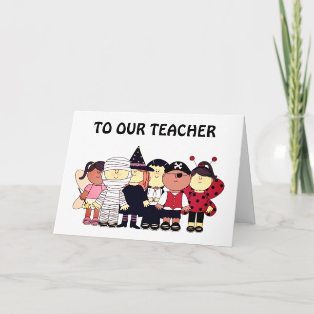 ***TEACHER** BER TILL DIG FRÅN ***KLASS*** KORT (Framsida)