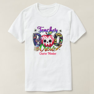 Teacher Boo Crew Halloween T Shirt