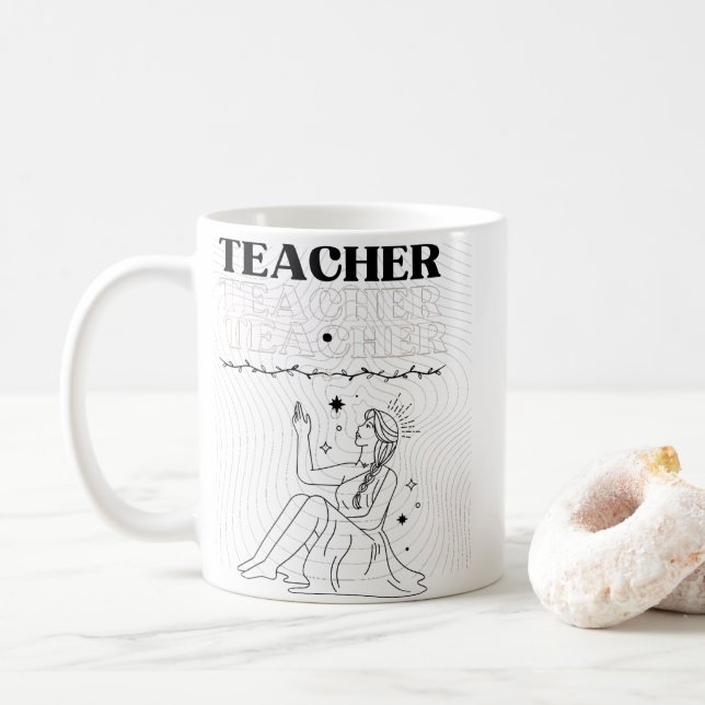  Teacher Ceramic Mug  Kaffemugg (Med munk)