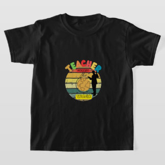 TEACHER CHANGE THE WORLD T SHIRT