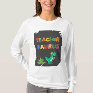 Teacher Dinosaur Shirt T