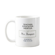 Teacher. Educator. Mentor. Custom Retirement Gift