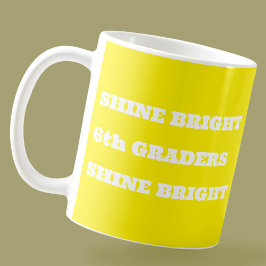 Teacher Gift | Colourful Uplifting Message Kaffemugg