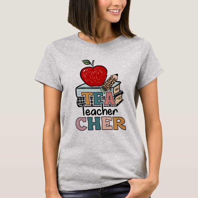 TEACHER GIFT IDEA T SHIRT (Framsida)