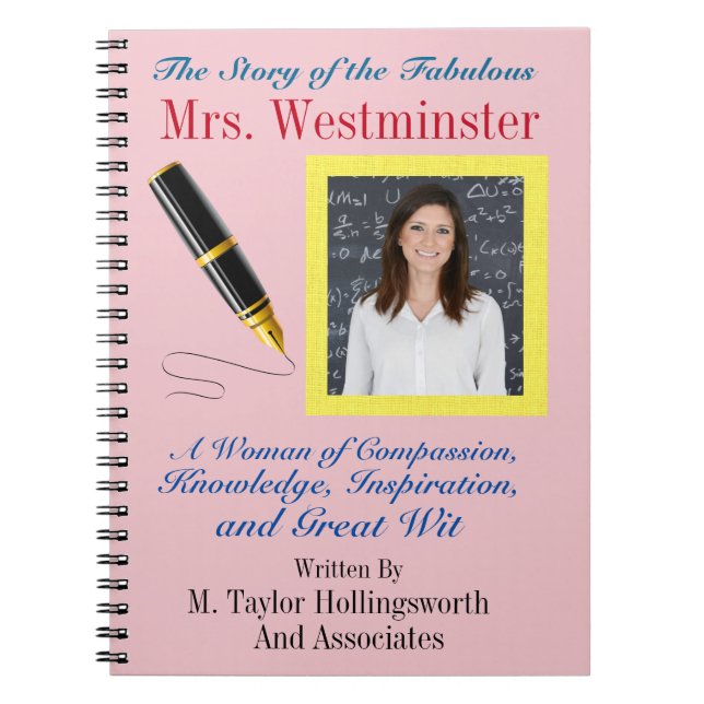 Teacher Gift Journal - SRF Anteckningsbok (Framsidan)