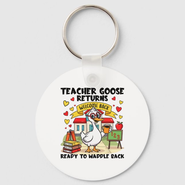 Teacher Goose återvänder  Nyckelring (Framsida)