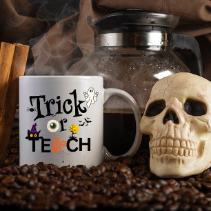 Teacher Halloween Kaffe koppar Stam eller stam