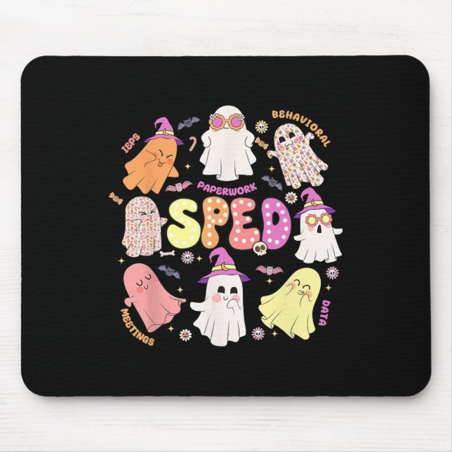 Teacher Halloween-Speciellt utbildningsteam Musmatta (Framsidan)
