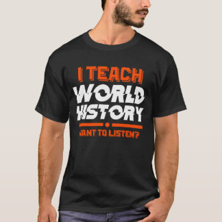 Teacher History History Teacher Gift T Shirt