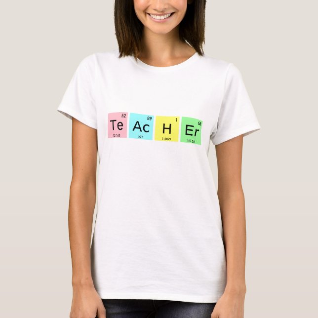 TeAcHEr Inslag Tee Shirt (Framsida)