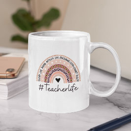 Teacher Life Cute Teacher Kaffemugg
