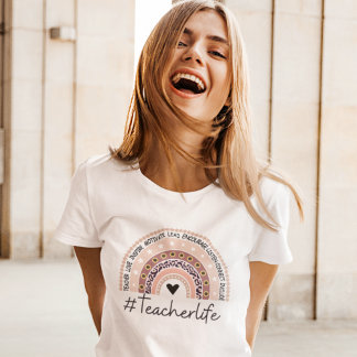 Teacher Life Cute Teacher T Shirt