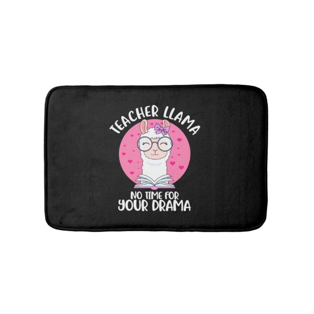 Teacher Llama Badrumsmatta (Framsidan)