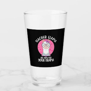 Teacher Llama Glaskopp