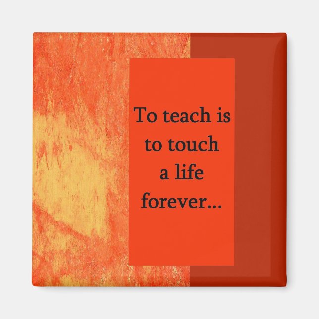 Teacher Magnet (Framsidan)