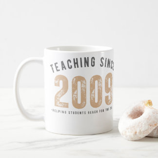 Teacher Mug | Teaching Since 2009 Kaffemugg