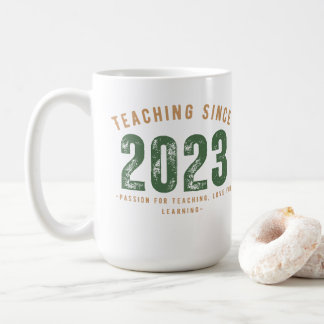 Teacher Mug | Teaching Since 2023 Kaffemugg