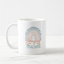 TEACHER MUGG Female Fantastisk Cute Roligt
