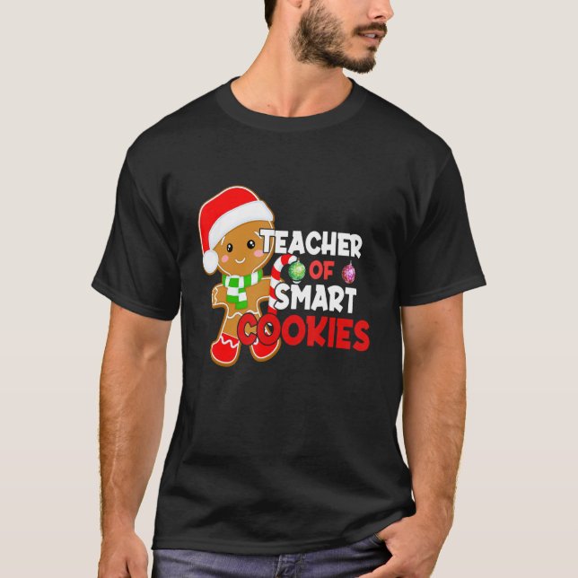 Teacher of smart cookies 1 t shirt (Framsida)