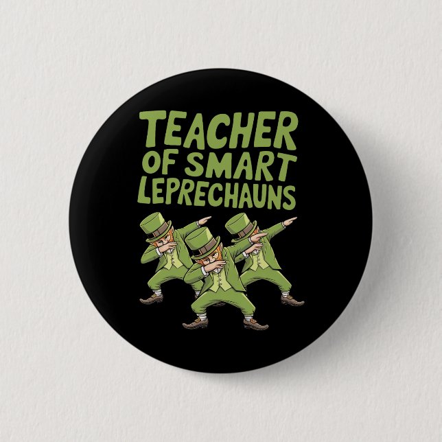 Teacher Of Smart Leprechauns Dab St Patricks Day T Knapp (Framsida)