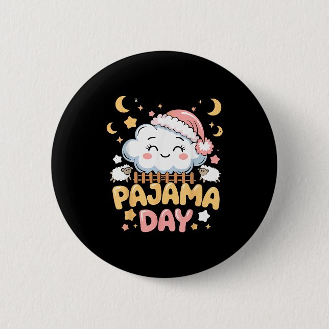 Teacher Pajama Day Shirt, Funny Cloud Sleever Scho Knapp (Framsida)