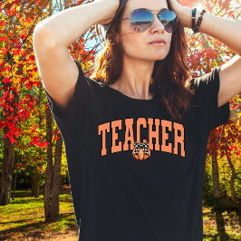 Teacher Pumpkin Play T Shirt