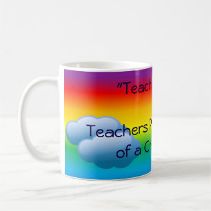Teacher Rainbow Mugg Coffee Mugg Kopp