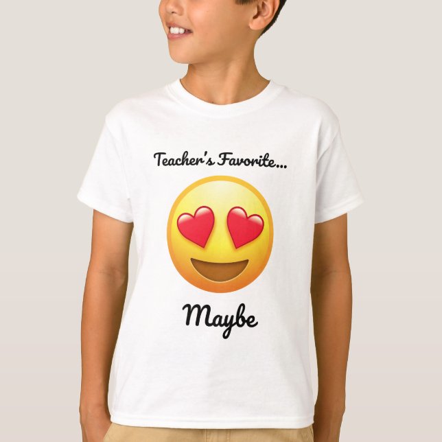 Teacher’s Favorite Maybe | Cheeky Student Tee (Framsida)