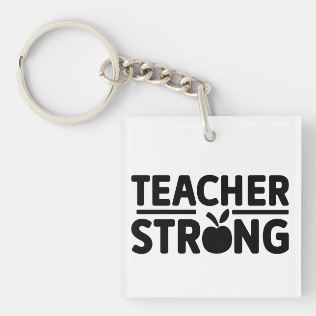 Teacher Strong Wordart (Framsidan)