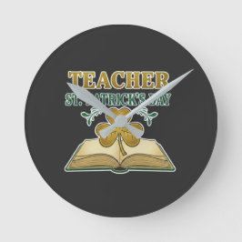 Teacher & Student Class of 2026 - Knowledge is Lig Rund Klocka