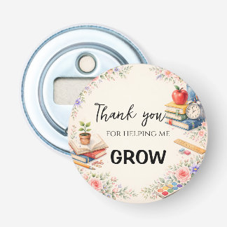 Teacher Thank You Gifts | End of School Year Flasköppnare