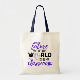 Teacher Tote Bag Tygkasse