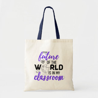 Teacher Tote Bag Tygkasse