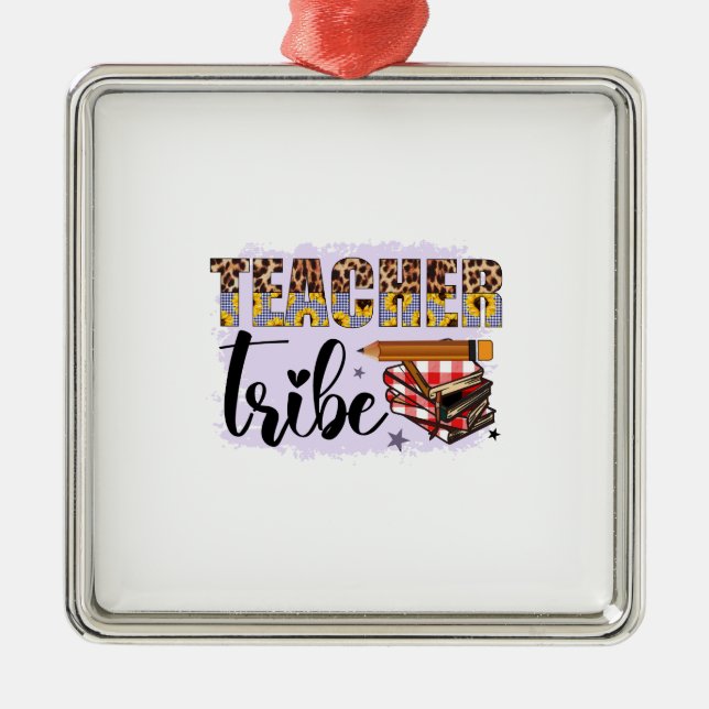Teacher Tribe Julgransprydnad Metall (Framsidan)