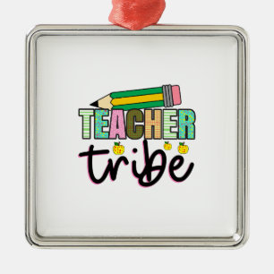 Teacher Tribe Julgransprydnad Metall