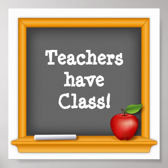 Teacher Tribute Poster (Framsidan)