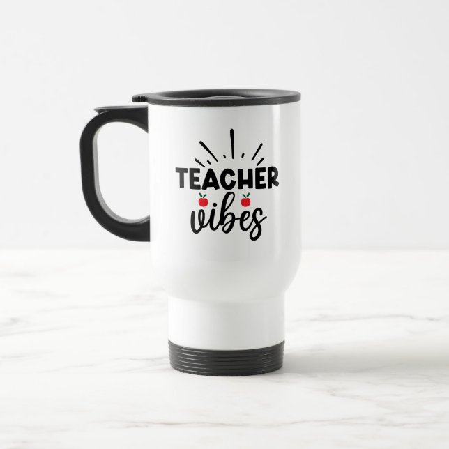 Teacher Vibes Wordart Resemugg (Vänster)