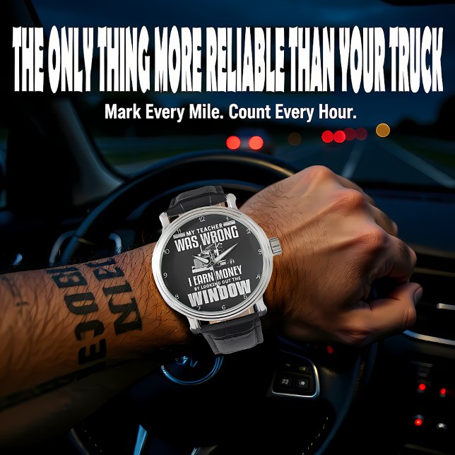 Teacher Was Wrong, I Earn Money Armbandsur (Skapare uppladdad)