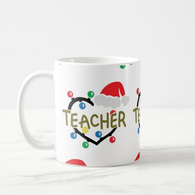 **TEACHERS CHRISTMAS MUGG** KAFFEMUGG (Vänster)