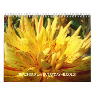 TEACHERS GIFT CALENDAR Dagaily Heroes Dahlias Kalender