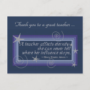 TEACHERS INFLYTANDE VYKORT