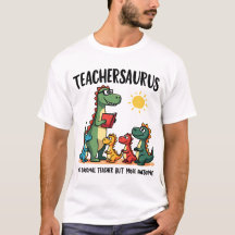 Teachersaurus Dinosaur Teacher-uppskattning
