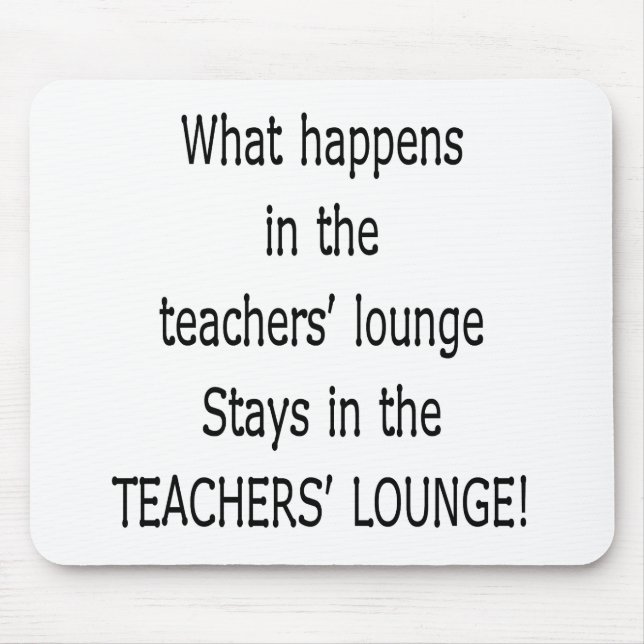 TEACHERSLOUNGE MUSMATTA (Framsidan)