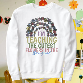 Teaching Boho Blommigt T Shirt