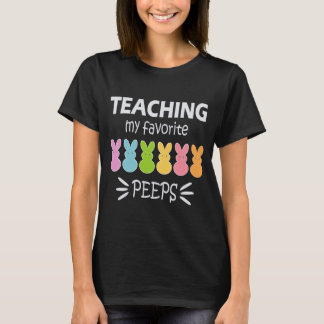 Teaching Little Bunnies Easter Teacher Shirt T