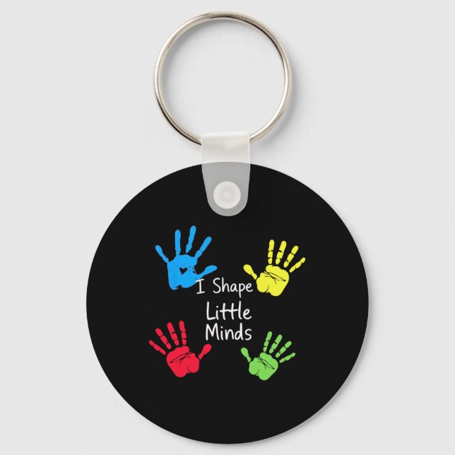 Teaching Little Minds Teacher Appreciation Back To Nyckelring (Framsida)