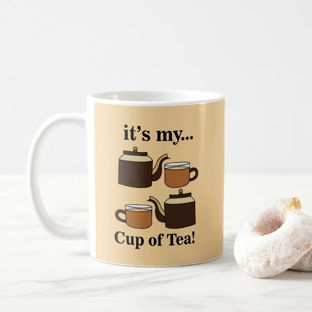 Teacup Teapot  Kaffemugg (Med munk)
