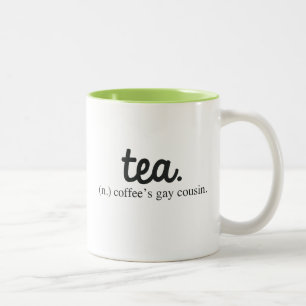 TEADEFINITIONmugg Två-Tonad Mugg